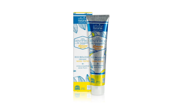 officina Natural Gel toothpaste Lemon