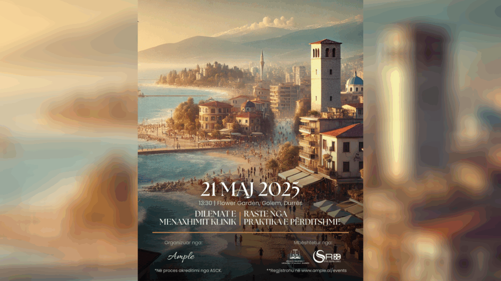 Participation in the Clinical Conference – May 21, 2025, Golem, Durres